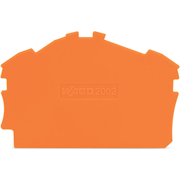 WAGO Abschluss-/Zwischenplatte orange 2002-6392